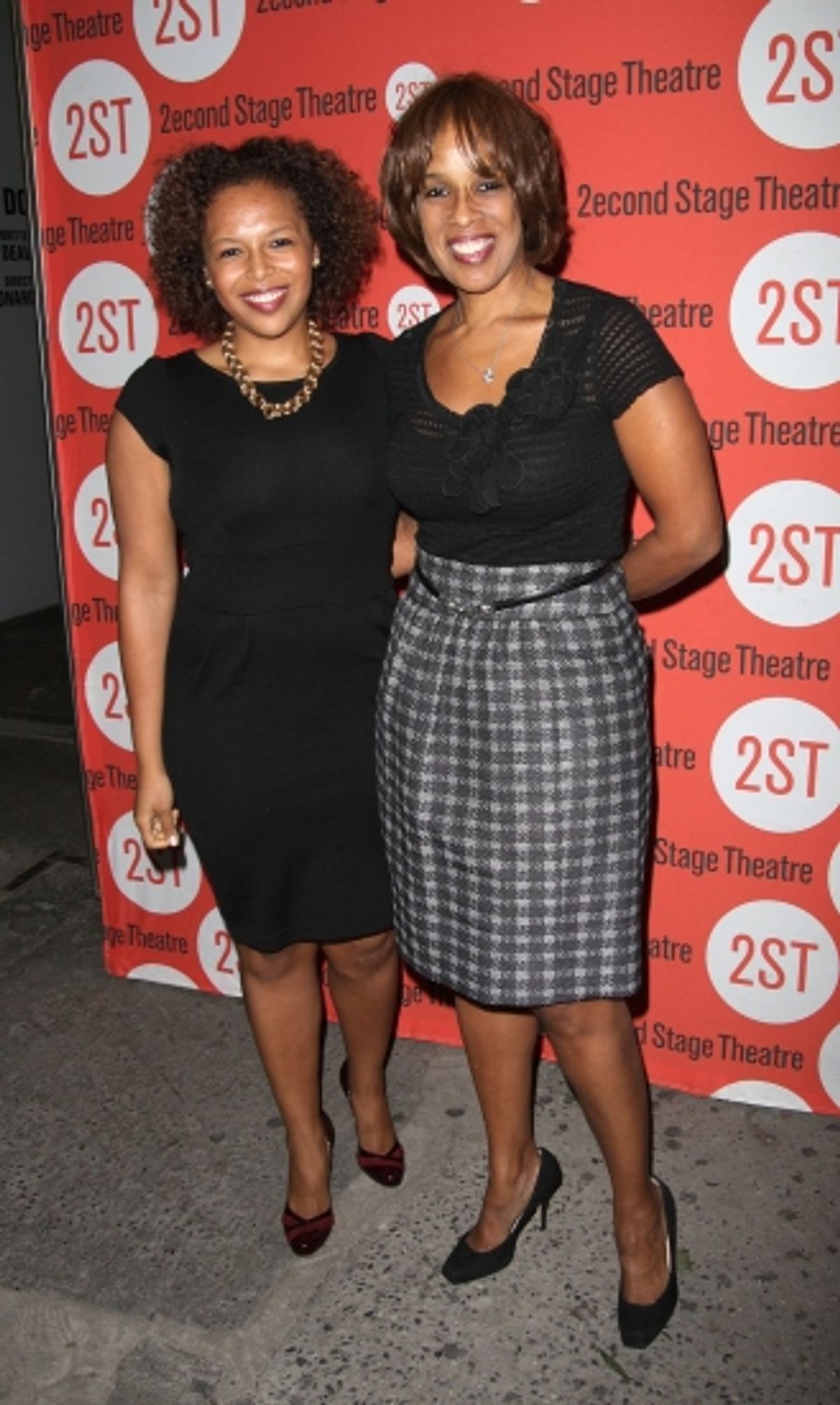 Kirby Bumpus and Gayle King at 