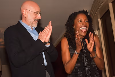 Alan Harris and Charlayne Woodard Photo