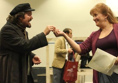 Robert Petkoff and Donna Migliaccio Photo
