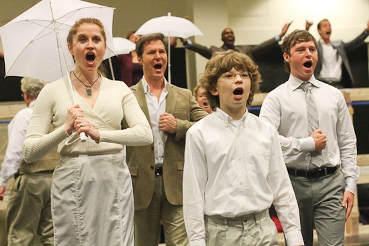 Christiane Noll, Ron Bohmer, Bobby Steggert, and Christopher Cox at 