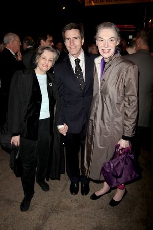 Dana Ivey, Paul Rudnick and Marian Seldes Photo