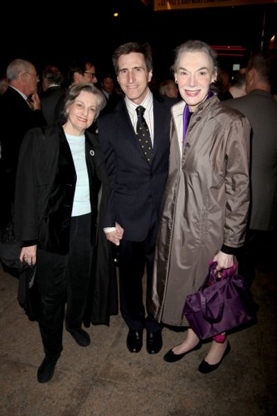 Dana Ivey, Paul Rudnick and Marian Seldes Photo