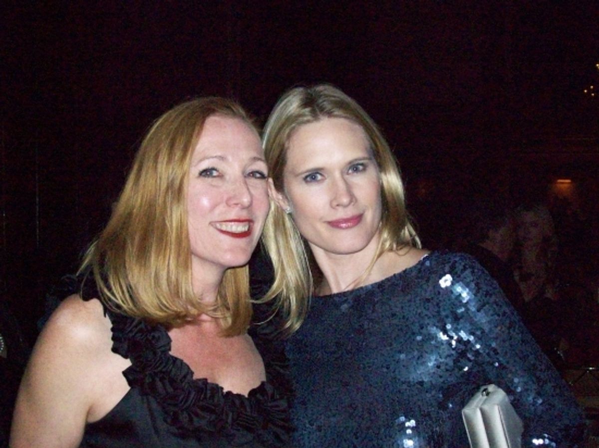 Cynthia Frahm and Stephanie March at 