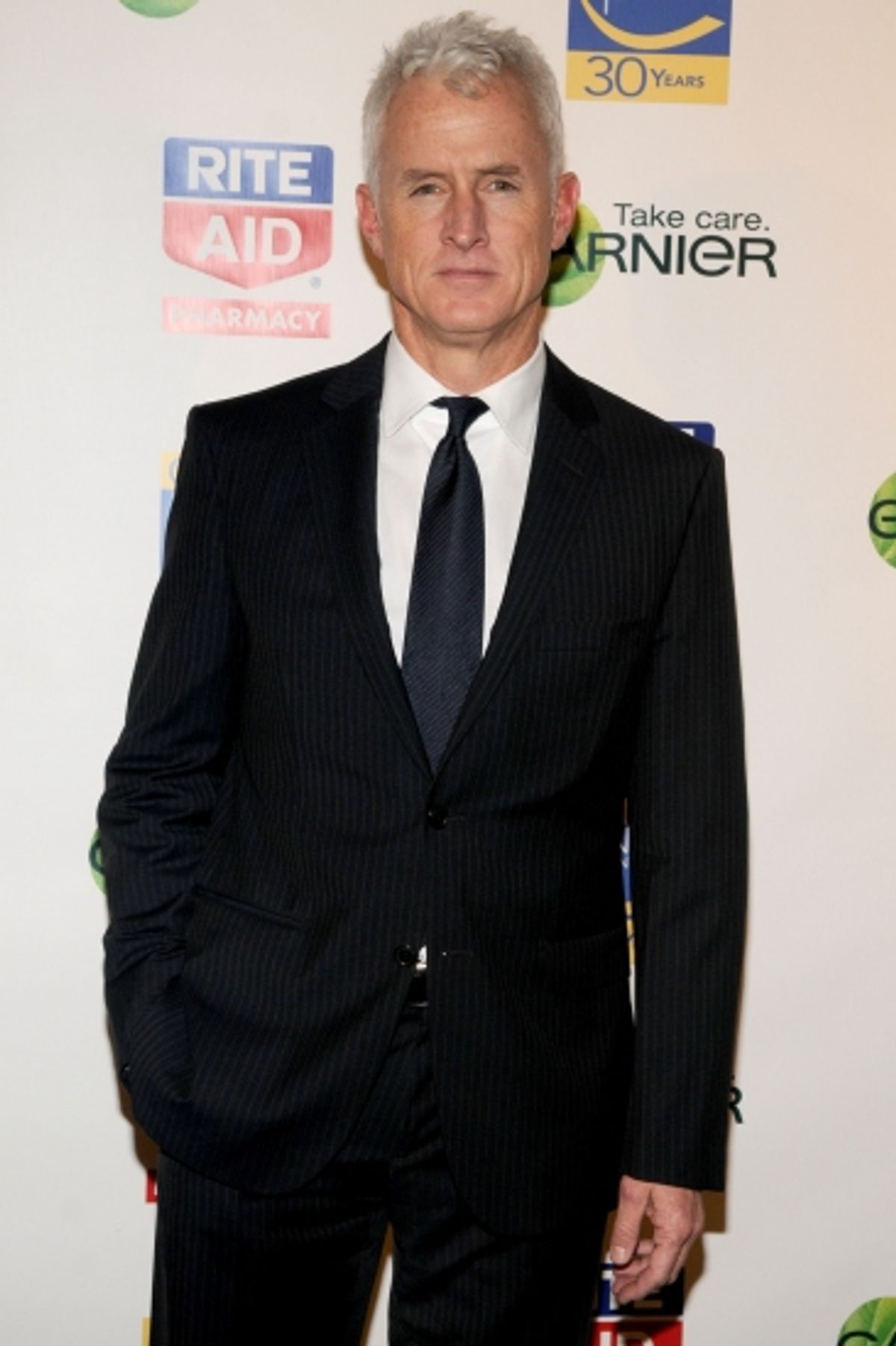 John Slattery at SKIN SENSE AWARD GALA with Bernadette Peters
