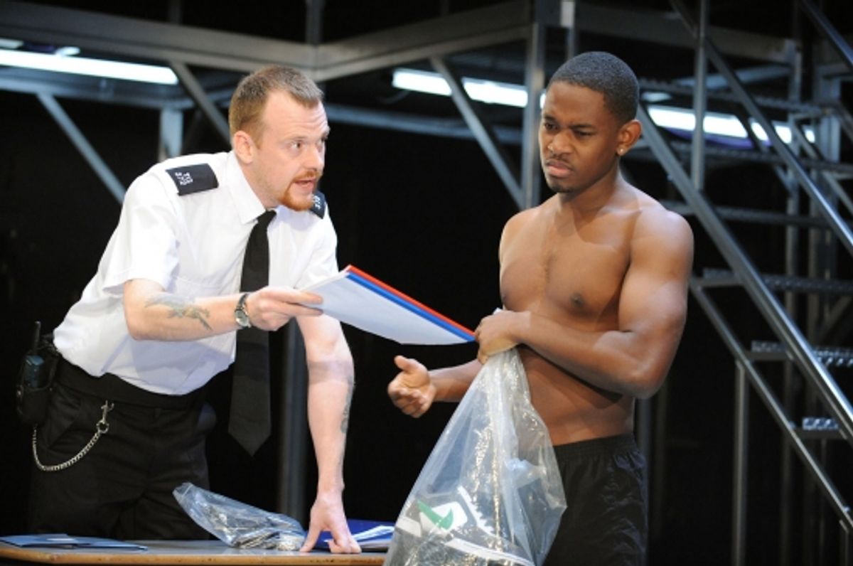 Robert Whitelock and Aml Ameen at 