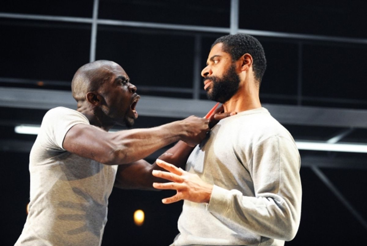 Jimmy Akingbola and Karl Collins at 