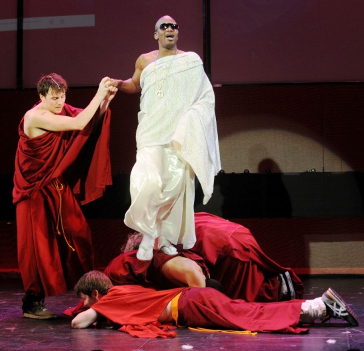 Tituss Burgess and Cast at THE HAPPY EMBALMER
