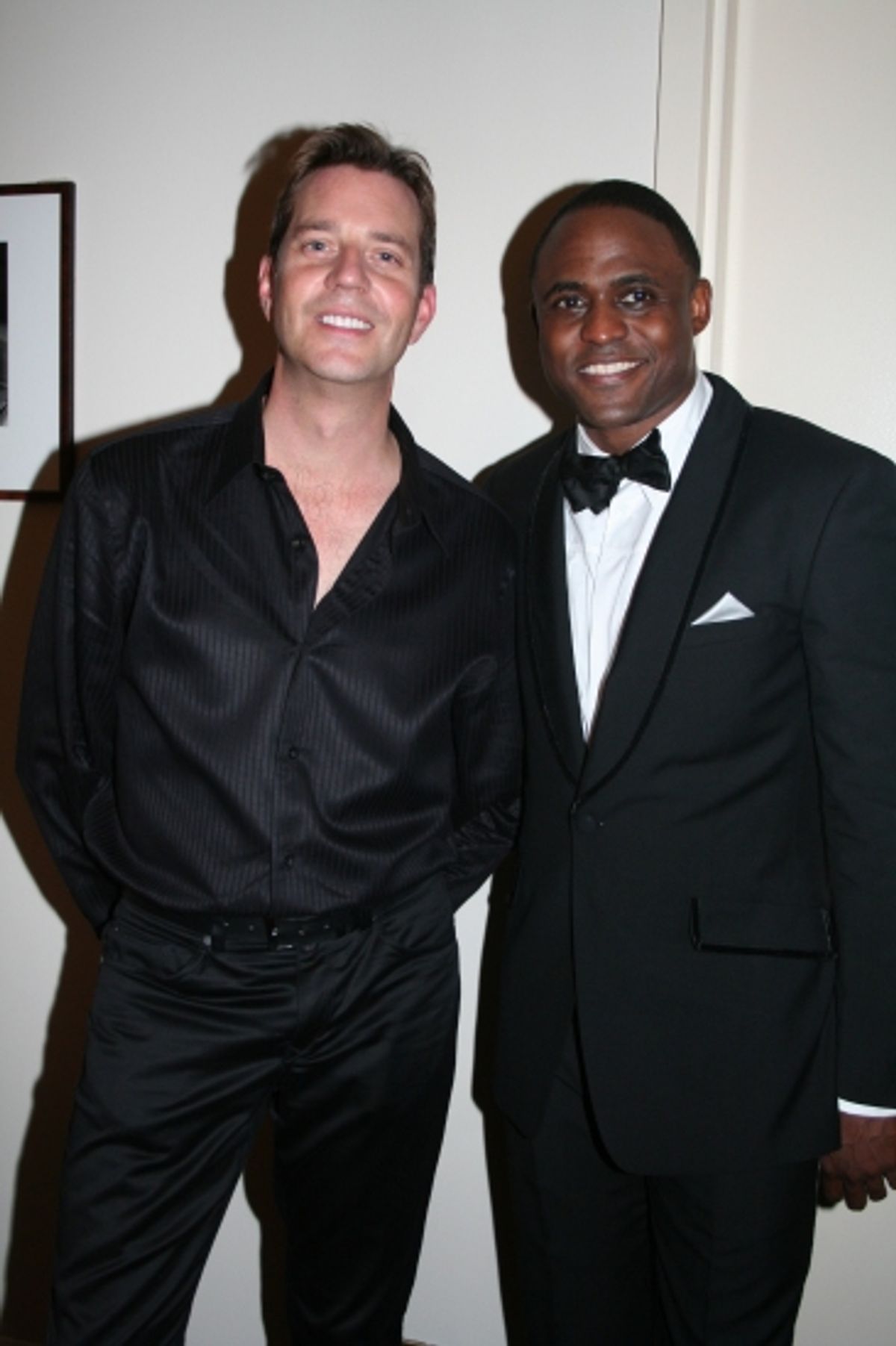Conductor Steven Reineke and Wayne Brady at Wayne Brady Performs with The New York Pops