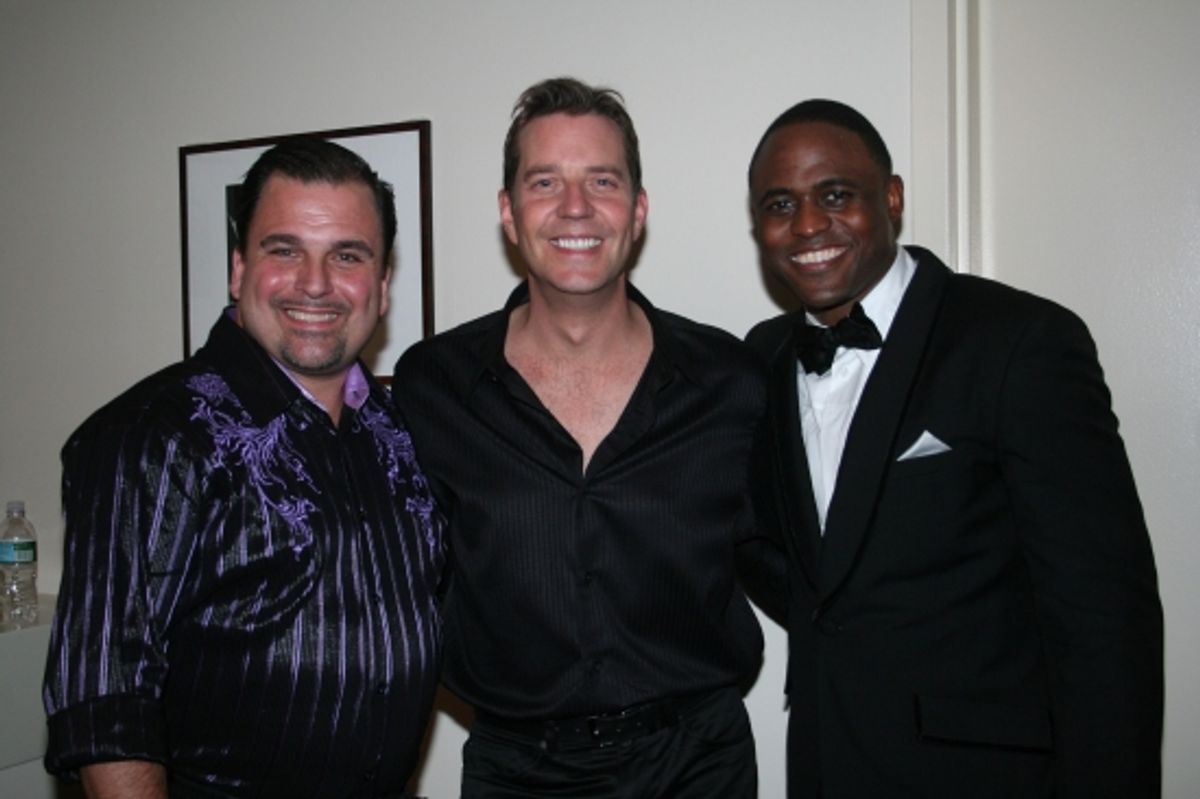David Sabella-Mills, Steven Reineke and Wayne Brady at 