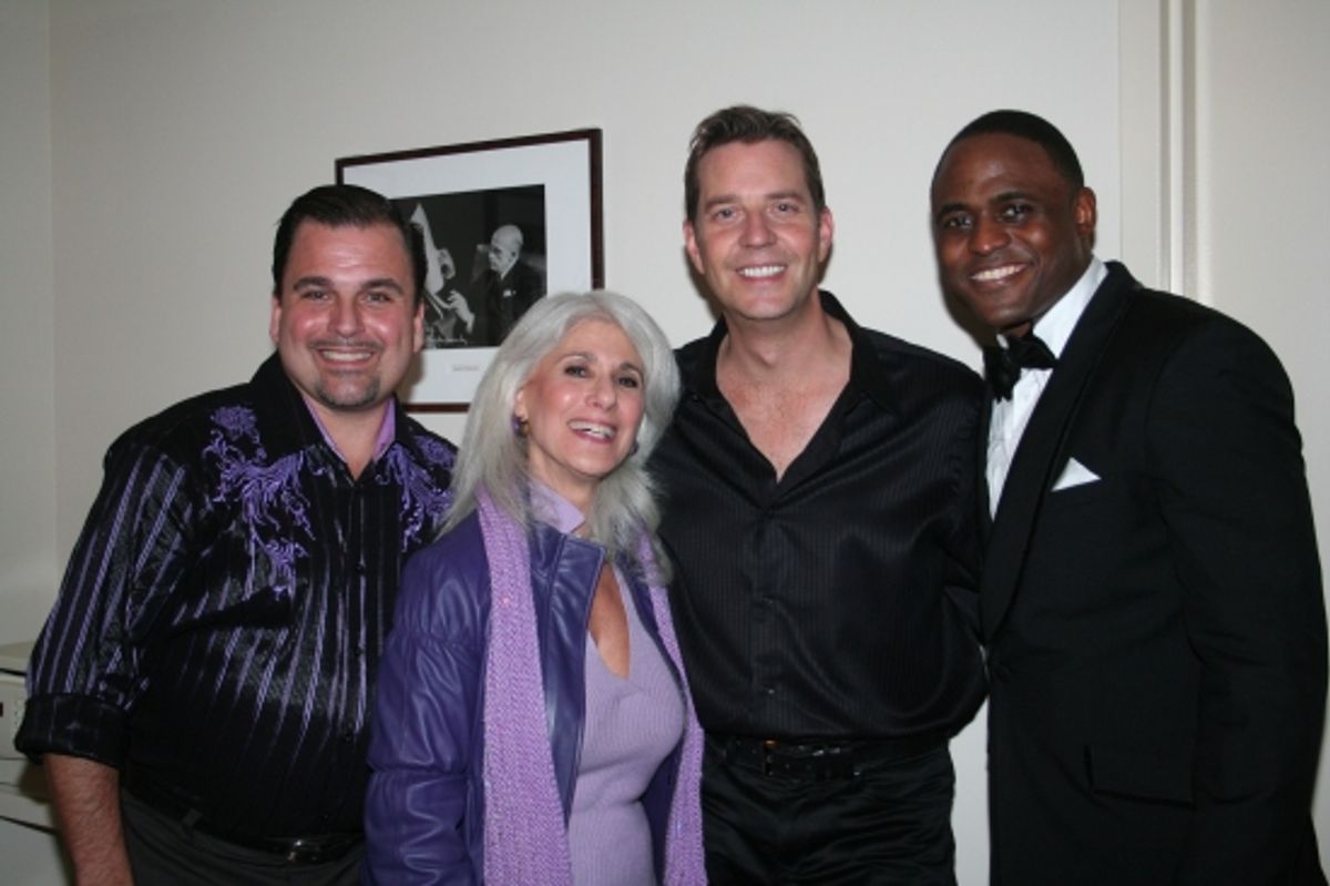 David Sabella-Mills, Jamie de Roy, Steven Reineke and Wayne Brady at 