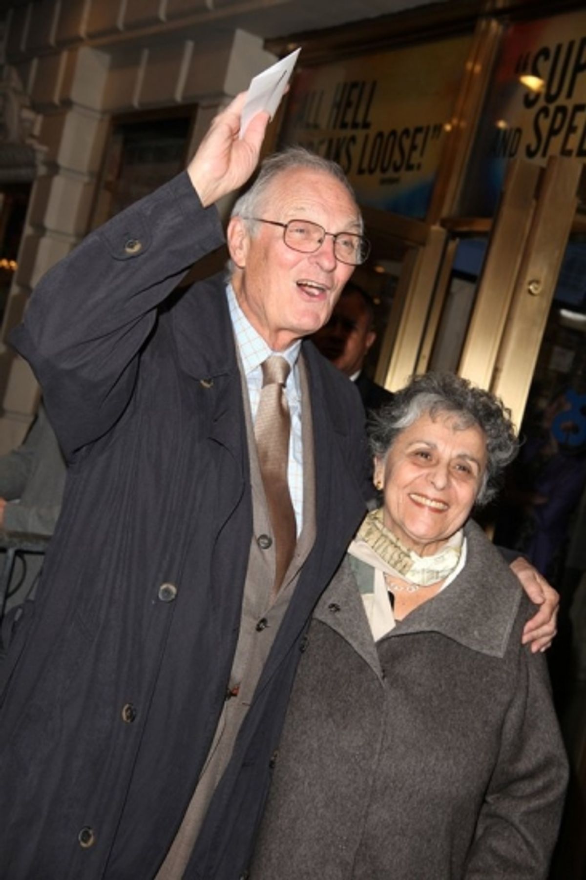 Alan Alda and Arlene Alda at 