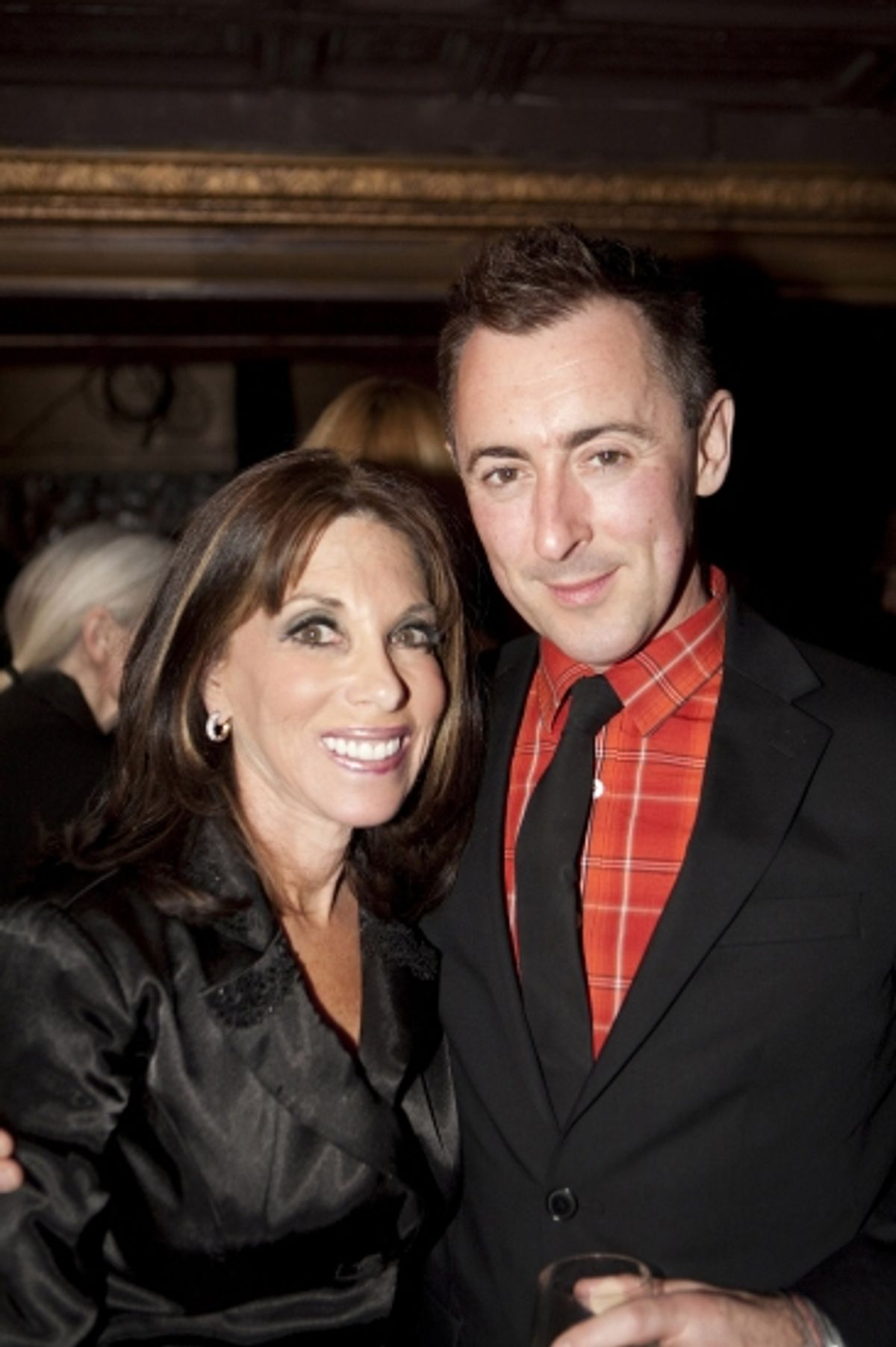 Kate Linder and Alan Cumming at 