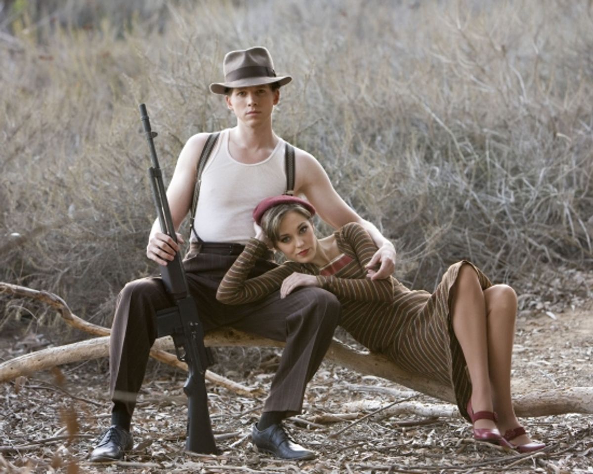 Stark Sands and Laura Osnes at 