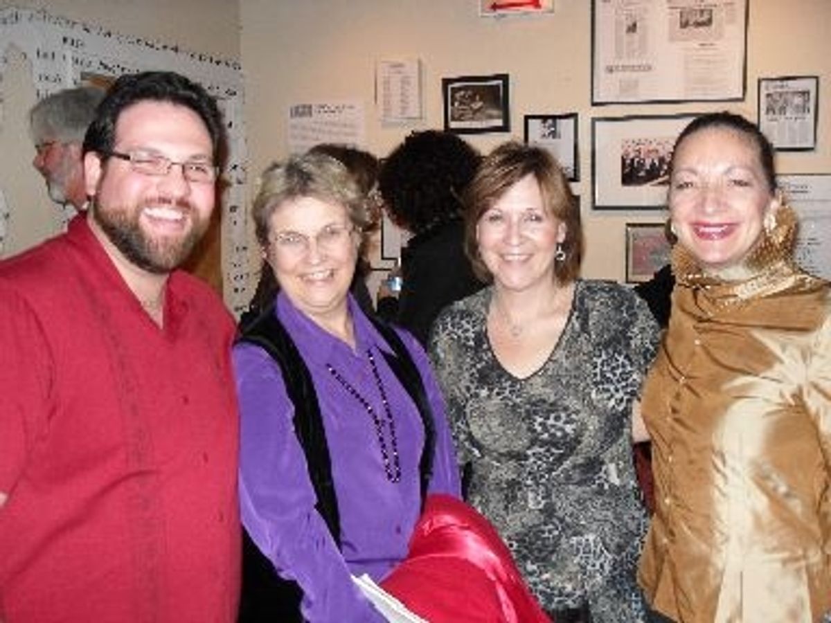 Brian Loevner, Terri Powell, Therese Weber, Board Member Zoa Norman at 