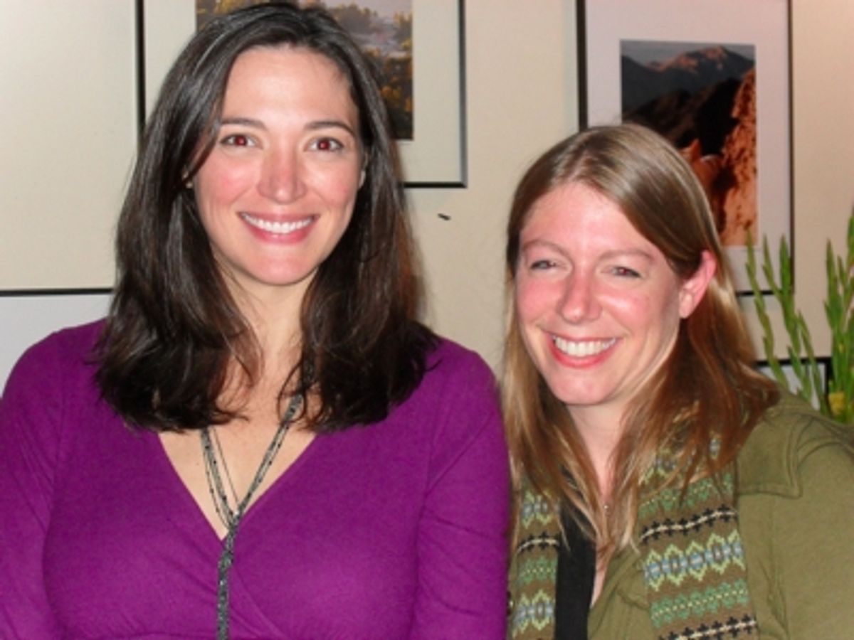 Elizabeth Laidlaw and Ann Filmer at 