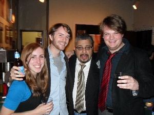 Samantha Molnar, Cynthia Frahm, Richard Perez, and Alex Huntsberger Photo