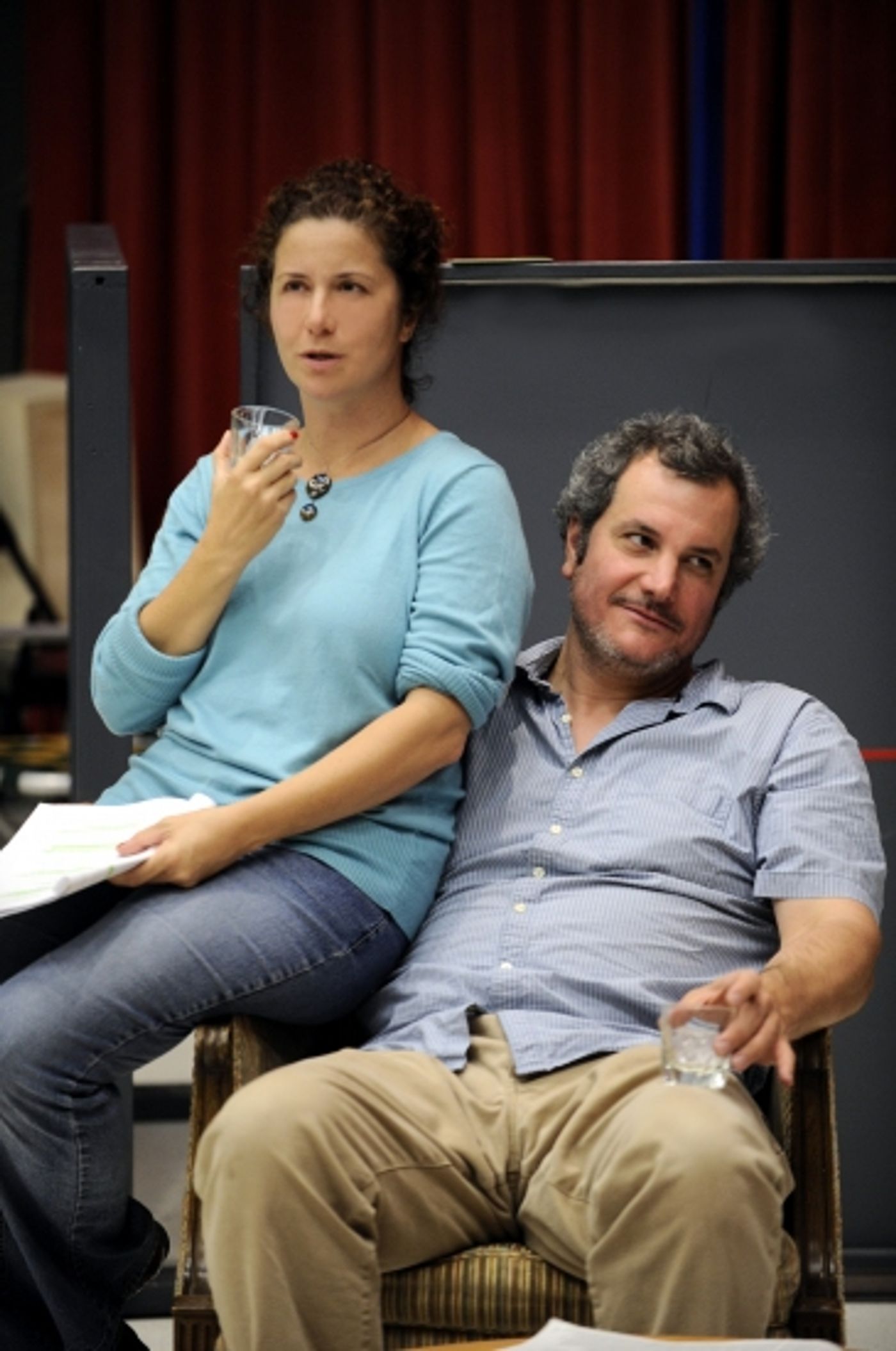 Photo Flash: Goodman Theatre's HIGH HOLIDAYS Rehearsals  Image