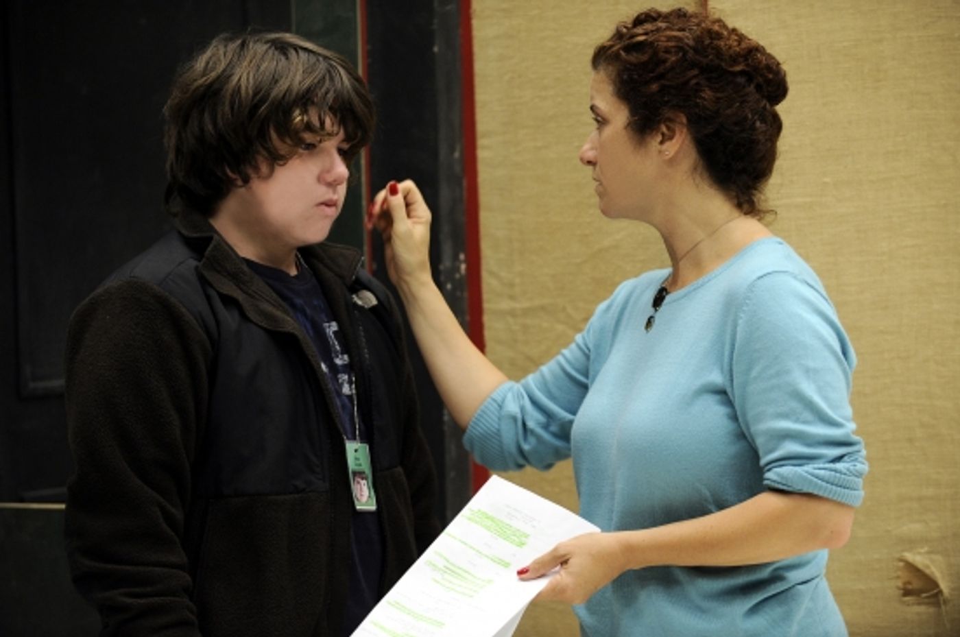 Photo Flash: Goodman Theatre's HIGH HOLIDAYS Rehearsals  Image