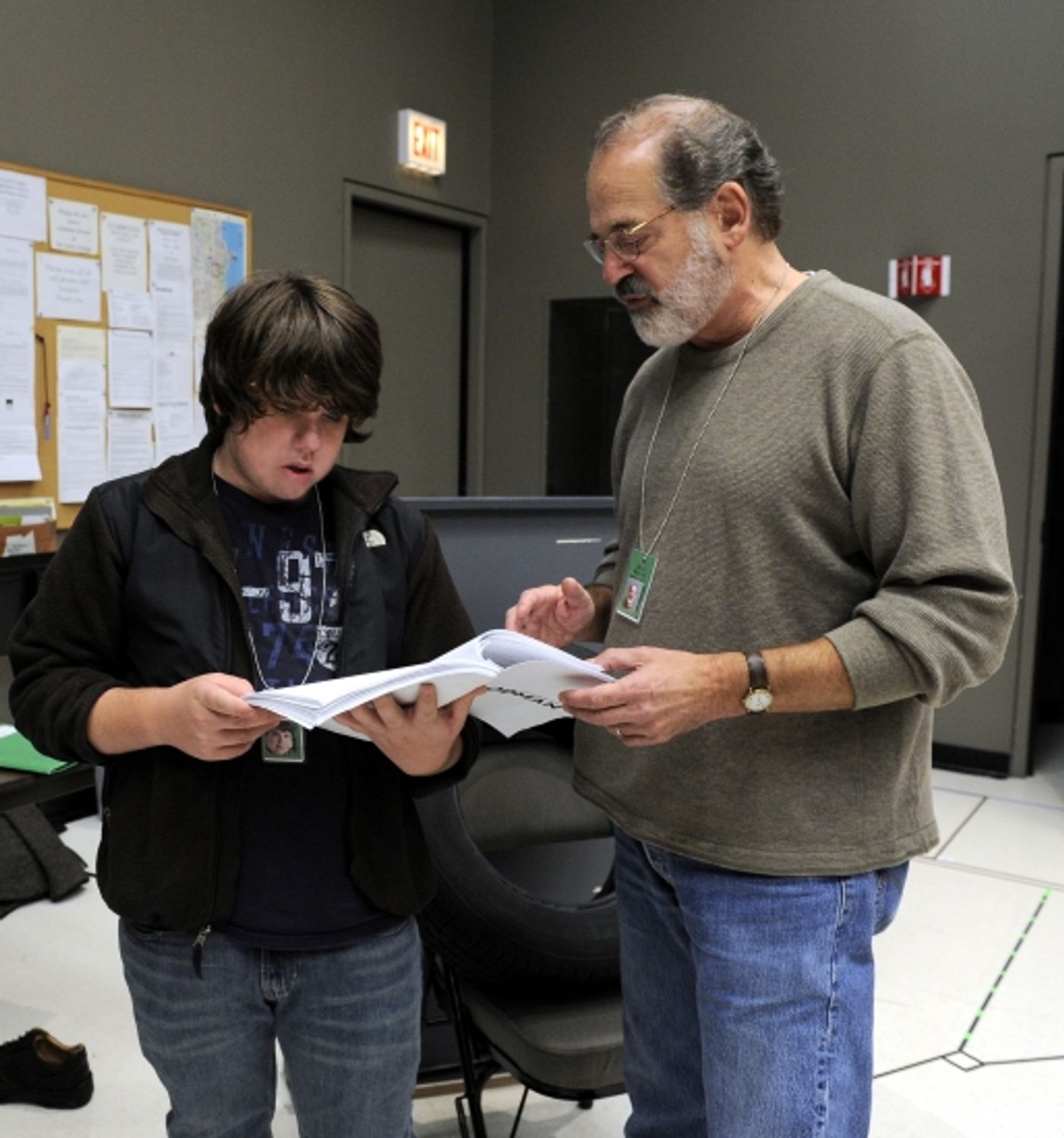 Photo Flash: Goodman Theatre's HIGH HOLIDAYS Rehearsals  Image