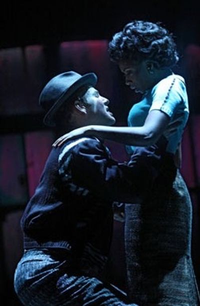 Chad Kimball and Montego Glover Photo