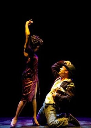 Montego Glover and Chad Kimball Photo