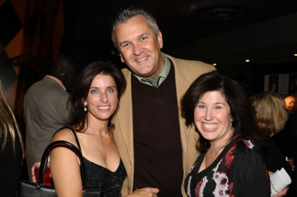 Sandra Coudert, Richard Hillman and Marcy Heisler at 