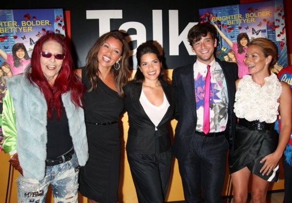 Patricia Field, Vanessa Williams, America Ferrera, Michael Urie and Becki Newton Photo