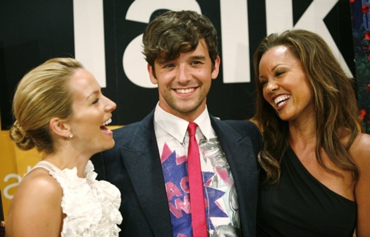 Becki Newton, Michael Urie and Vanessa Williams at 