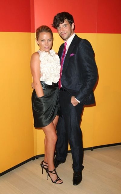 Becki Newton and Michael Urie Photo