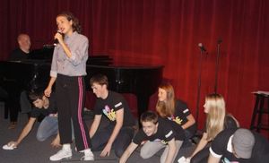 Miranda Sings and Cast of BYE BYE BIRDIE @ BroadwayWorld Miranda Sings and Cast of BYE BYE BIRDIE Photo