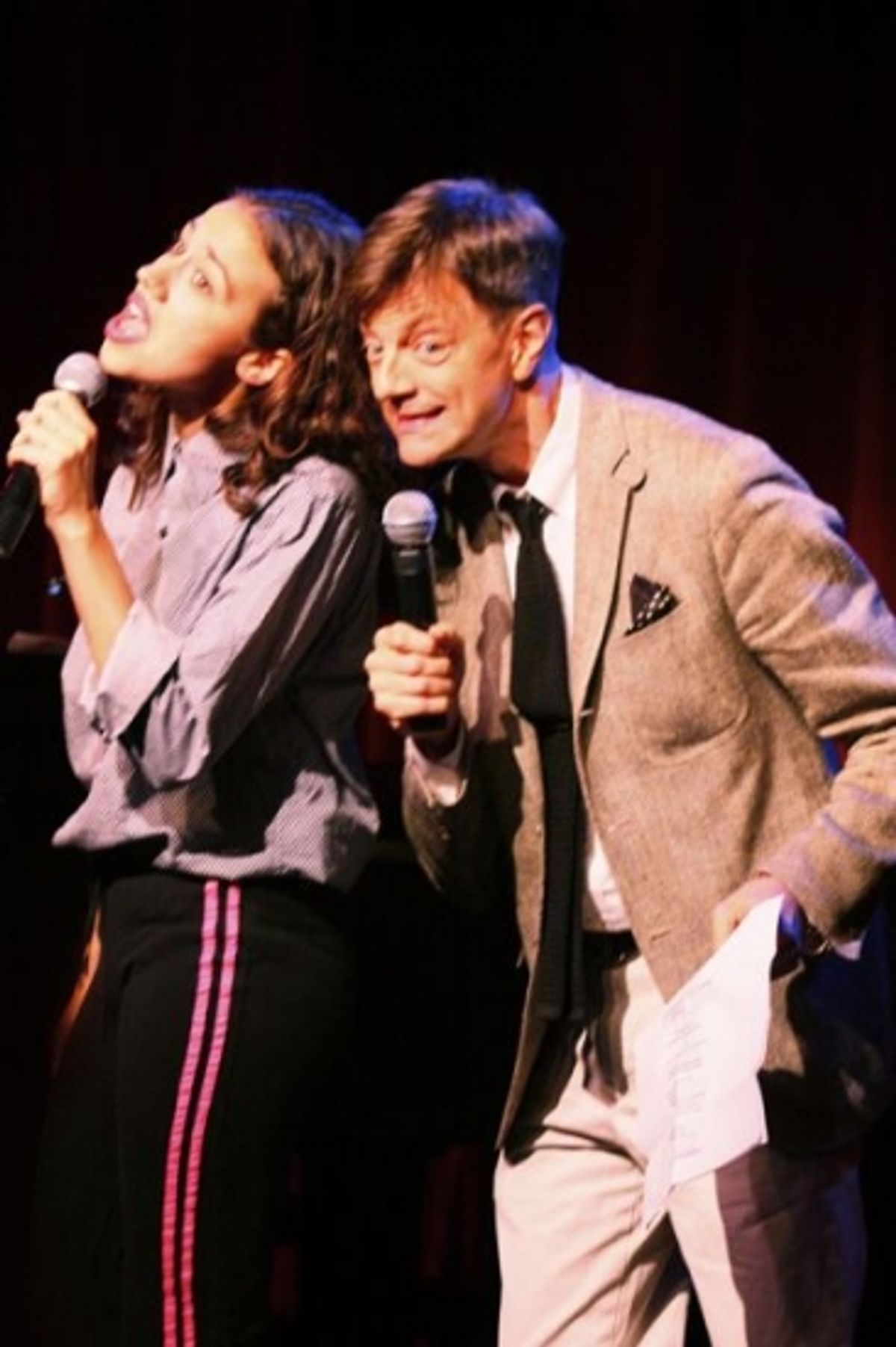 Miranda Sings and Jim Caruso at 