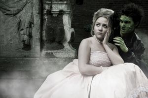 Sophie Isaacs and Jonathan Vickers star in Zombie Prom Photo