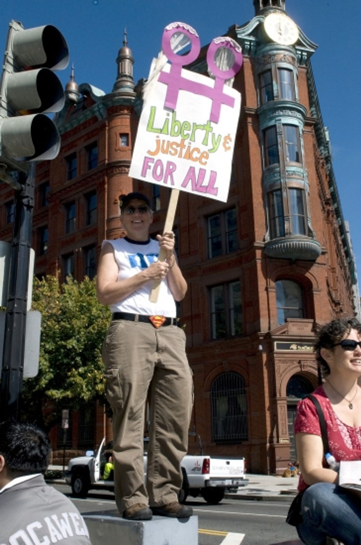 Photo Coverage: The National Equality March and Rally in Washington, D.C.  Image