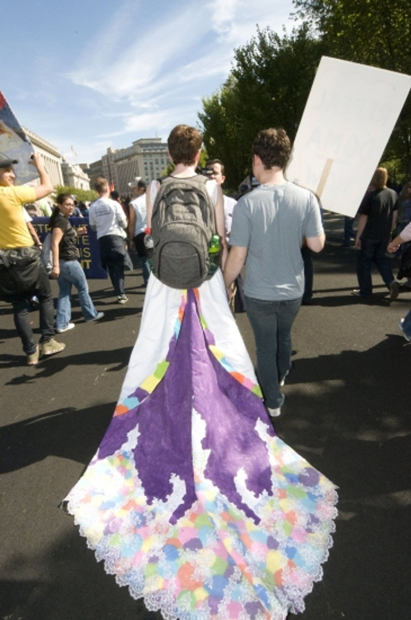 Photo Coverage: The National Equality March and Rally in Washington, D.C.  Image