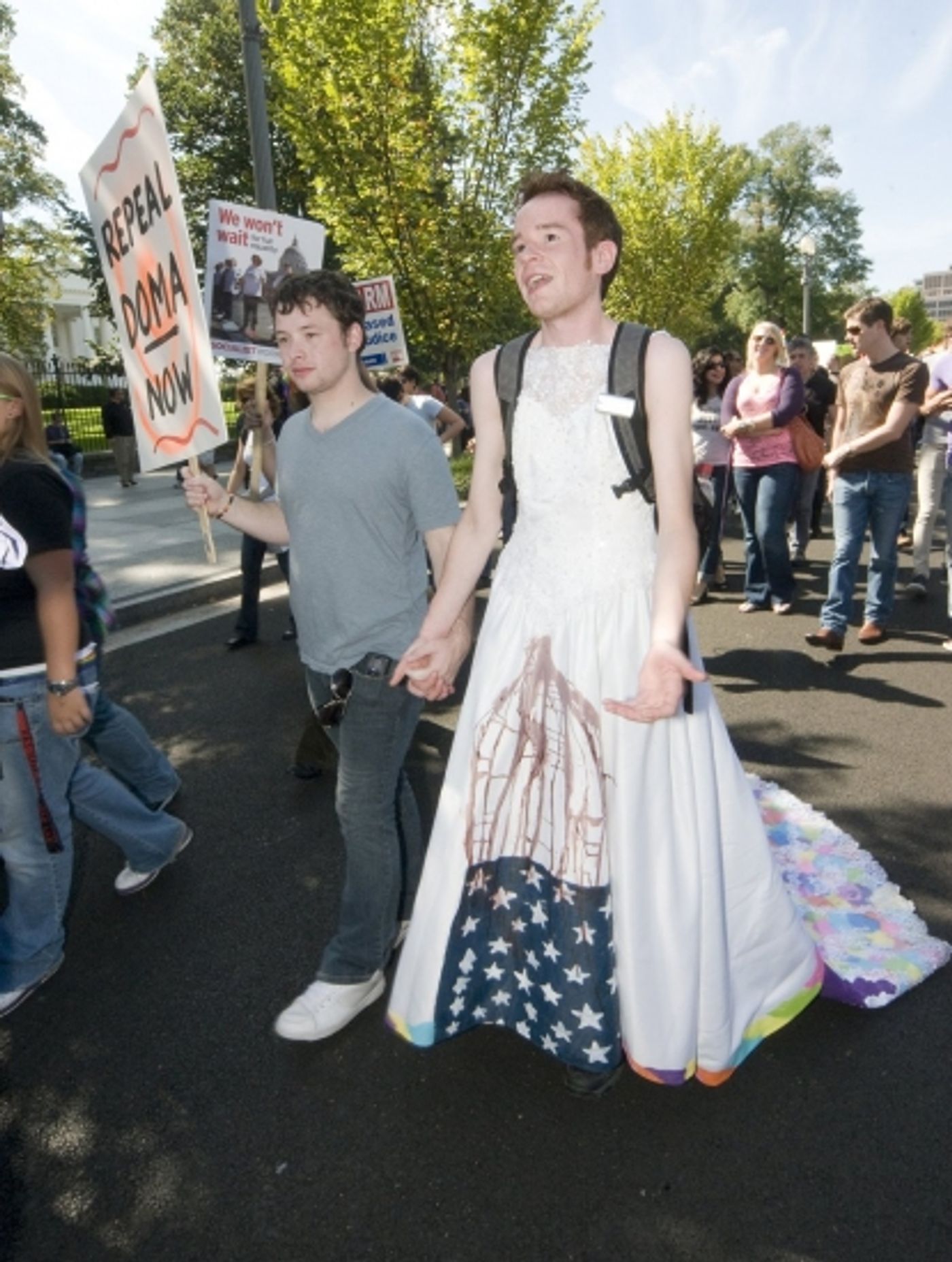 Photo Coverage: The National Equality March and Rally in Washington, D.C.  Image