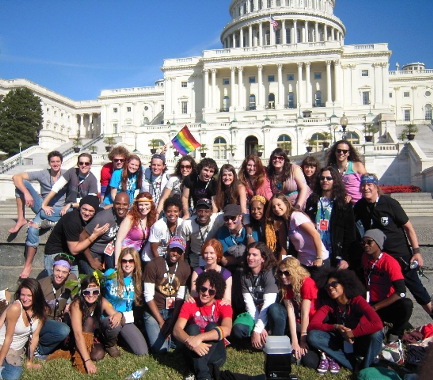 Photo Flash: HAIR at the National Equality March in Washington, D.C. Photo Flash: HAIR at the National Equality March in Washington, D.C. Image