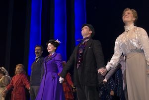 Juliette Allen Angelo, Jeff Binder, Laura Michelle Kelly, Christian Borle and Rebecca Photo
