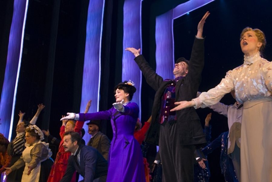 Photo Coverage: Laura Michelle Kelly and Christian Borle Join Broadway's MARY POPPINS! Image