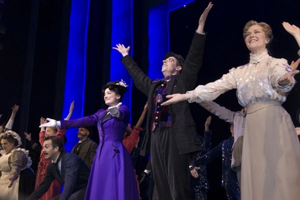 Jeff Binder, Laura Michelle Kelly, Christian Borle and Rebecca Luker
 Photo