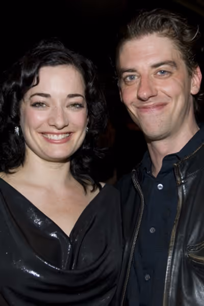Laura Michelle Kelly and Christian Borle Photo
