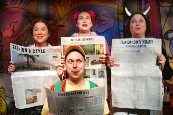 Nathaniel Niemi, Amanda Link, Elizabeth Dowling, and Heather Currie Photo