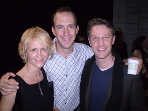 Gina Nagy Burns, Christopher Burns and Daniel Harray Photo