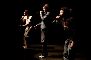 Kyle Sutton, Scott Raven Tarazevits and Mason Granger Photo