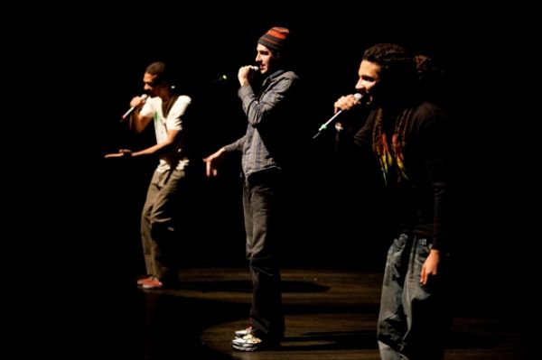 Kyle Sutton, Scott Raven Tarazevits and Mason Granger Photo