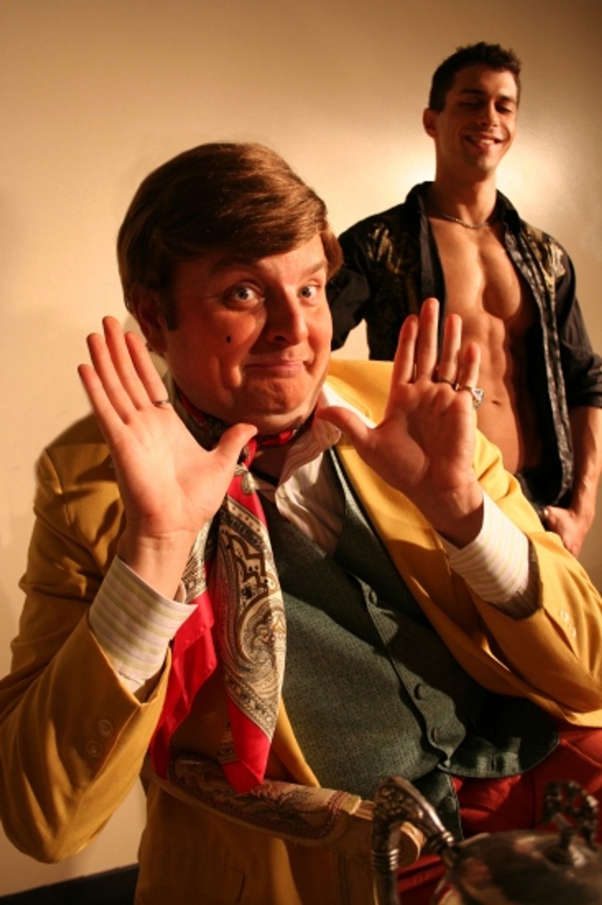 Matthew McGee and Jonathan Lovitz at 