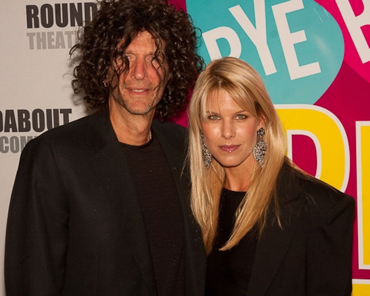 Howard Stern and Beth Ostrosky Stern at 