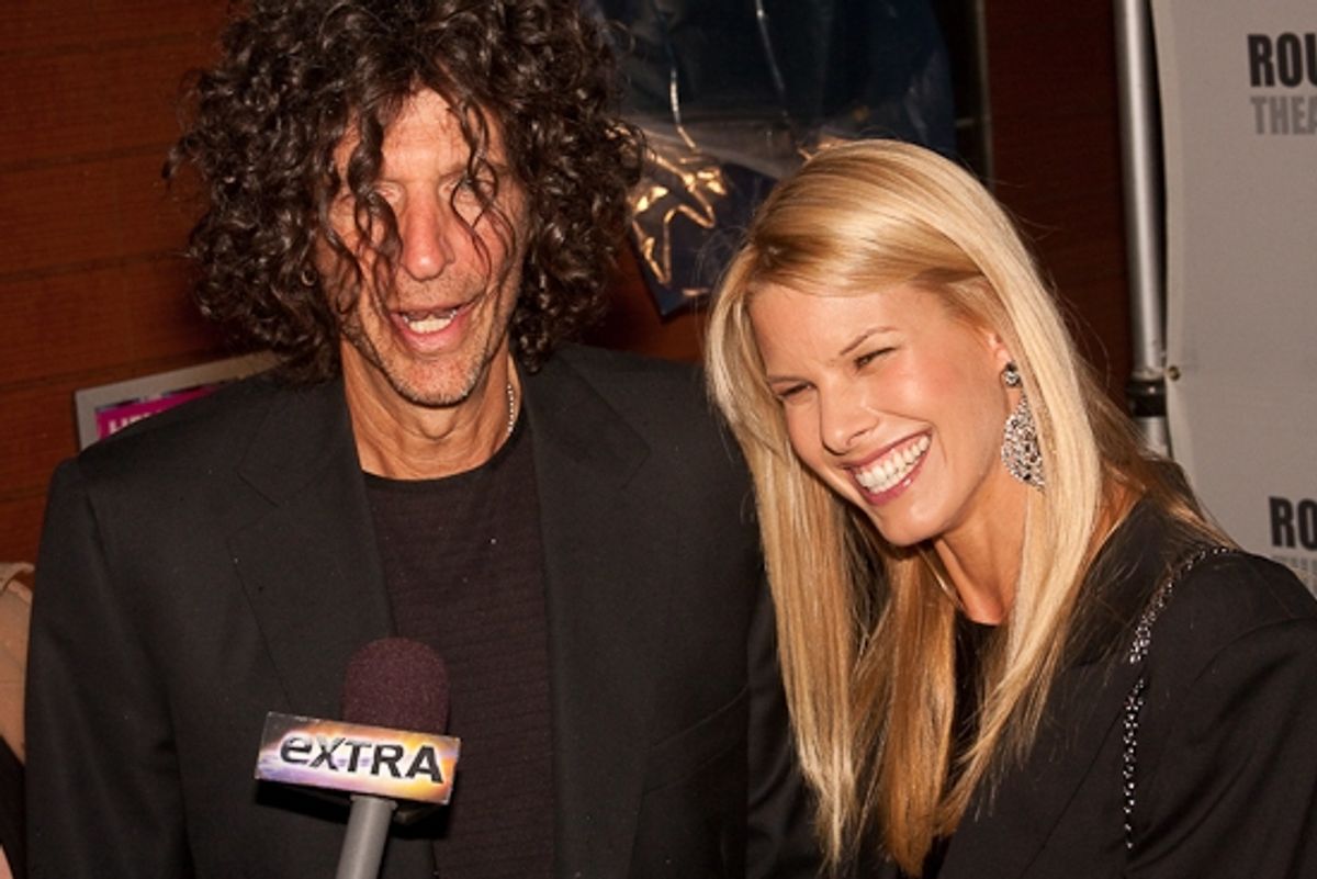 Howard Stern and Beth Ostrosky Stern at 