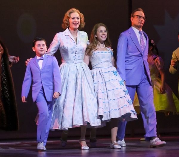 Jake Evan Schwencke, Dee Hoty, Allie Trimm, and Bill Irwin Photo