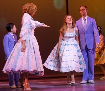 Jake Evan Schwencke, Dee Hoty, Allie Trimm, and Bill Irwin Photo