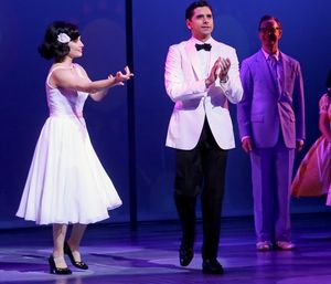 Gina Gershon and John Stamos @ BroadwayWorld Gina Gershon and John Stamos Photo